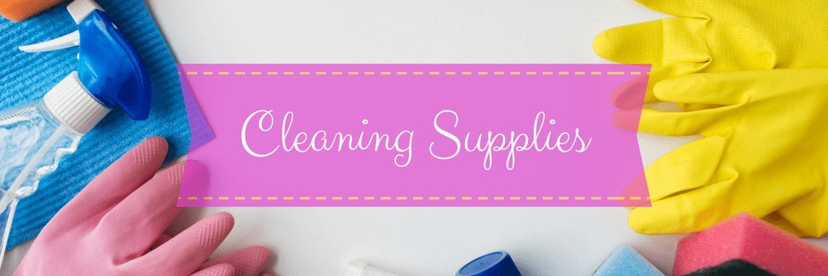 cleaning supplies