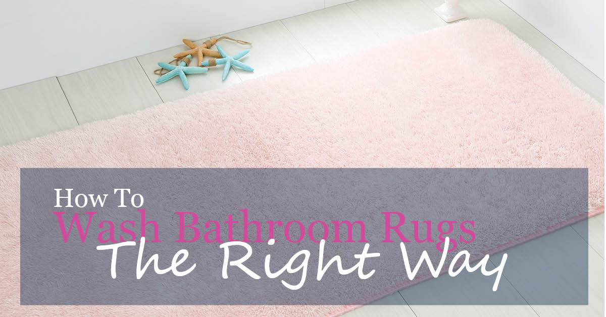 How to wash bathroom rugs the right way featured image