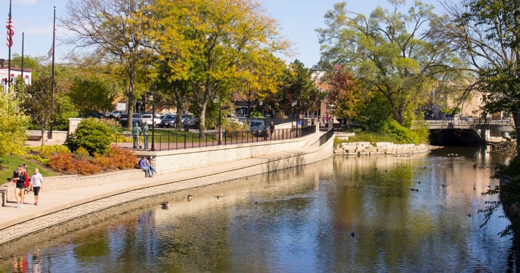 Naperville Beach Park River Walk
