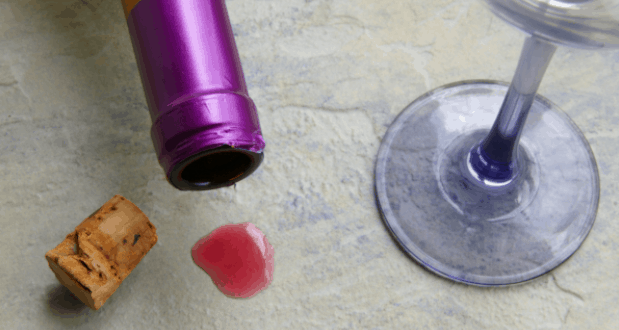 spilling on countertops