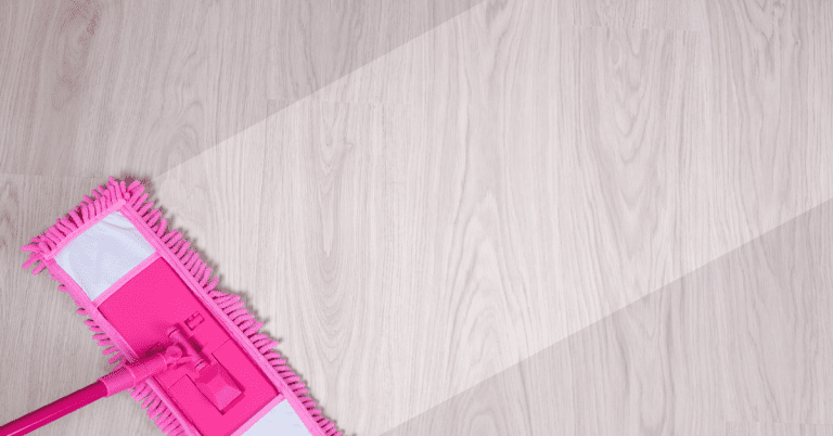 mopping floor