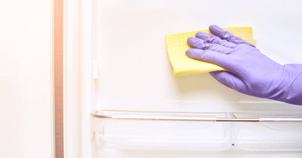 deep clean fridge