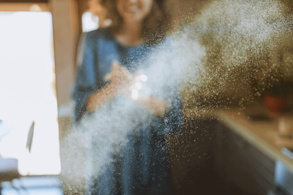 cleaning dust