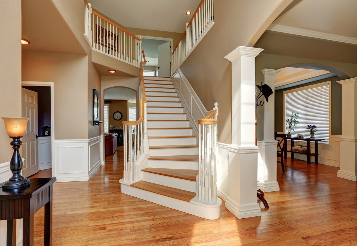 Clean hallway